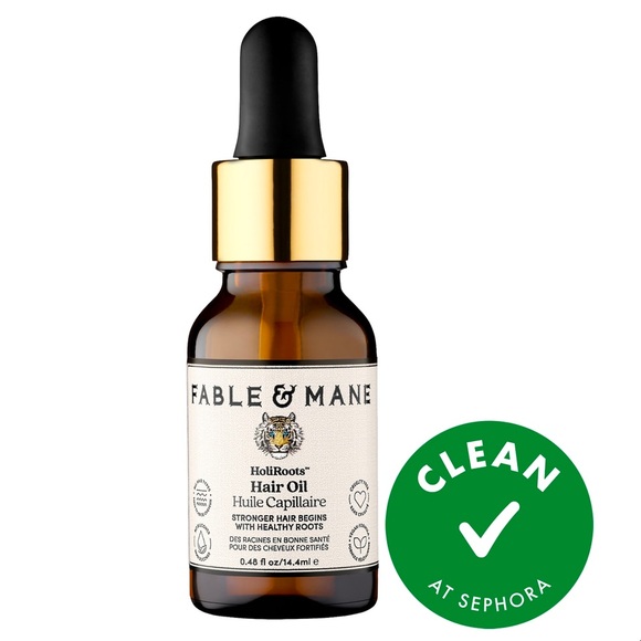 🐯FABLE & MANE Mini HoliRoots™ Hair Oil + Shampoo & Conditioner Sample Set - Picture 2 of 11